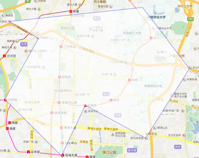 php+mongodb判断坐标是否在指定多边形区域内的实例